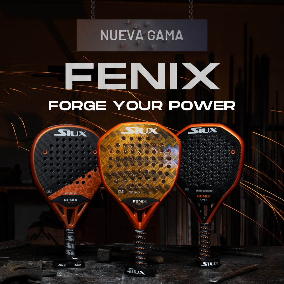 La marca española de pádel Siux presenta la nueva y rompedora gama Siux Fenix 