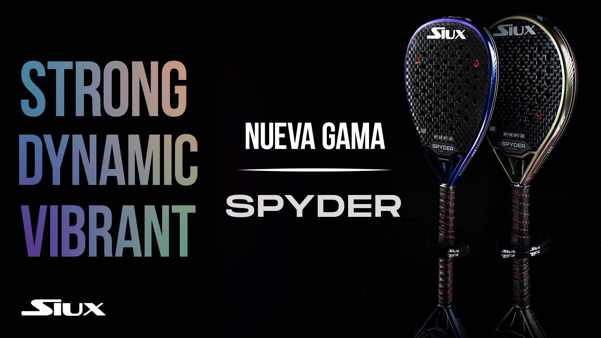 La nueva gama Siux Spyder sorprende por su innovador diseño iridiscente